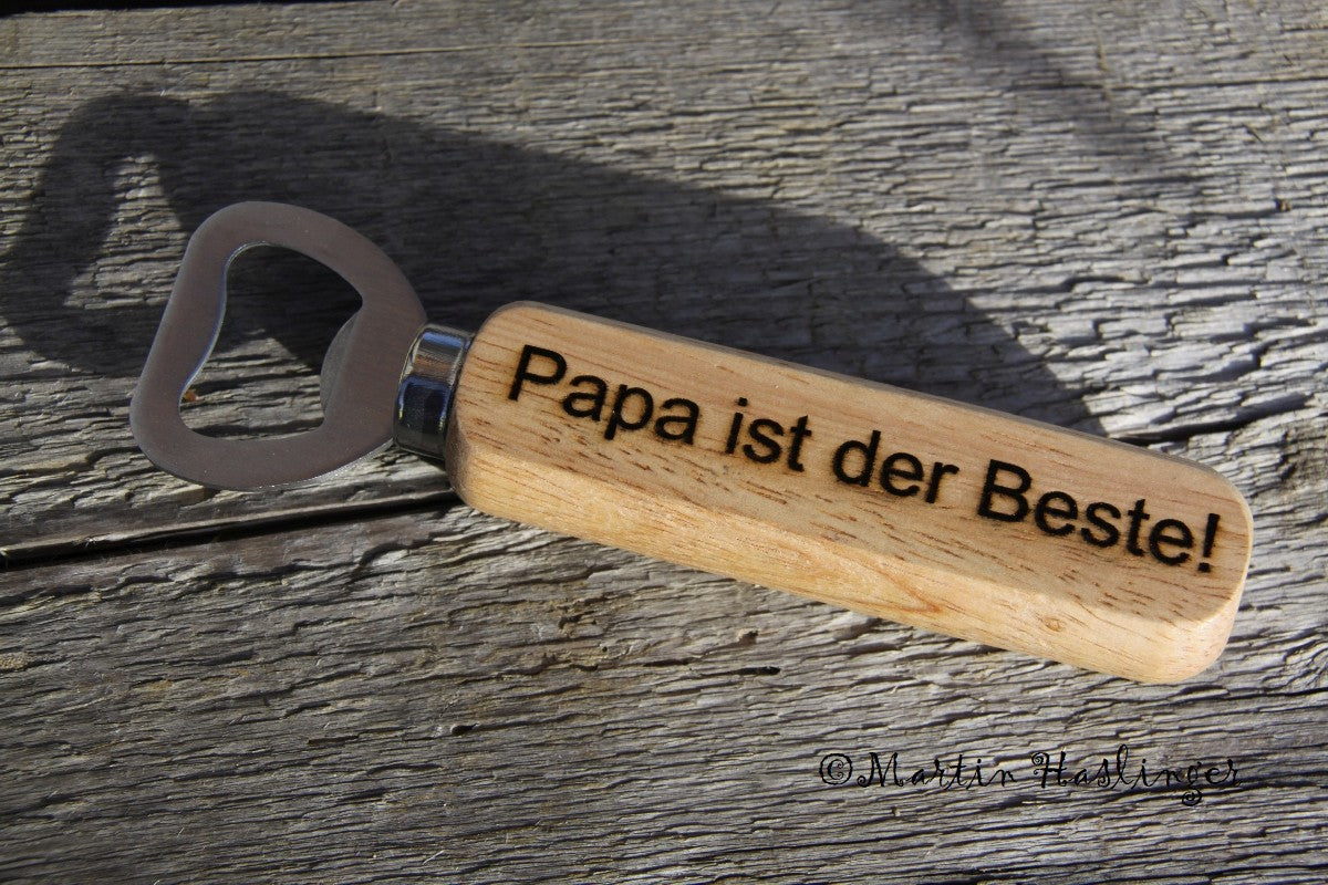 Flaschenöffner - Buche