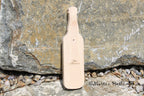 Wandbild Bierflasche - Buche
